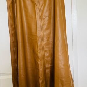 Vince Camuto Tan Maxi Skirt